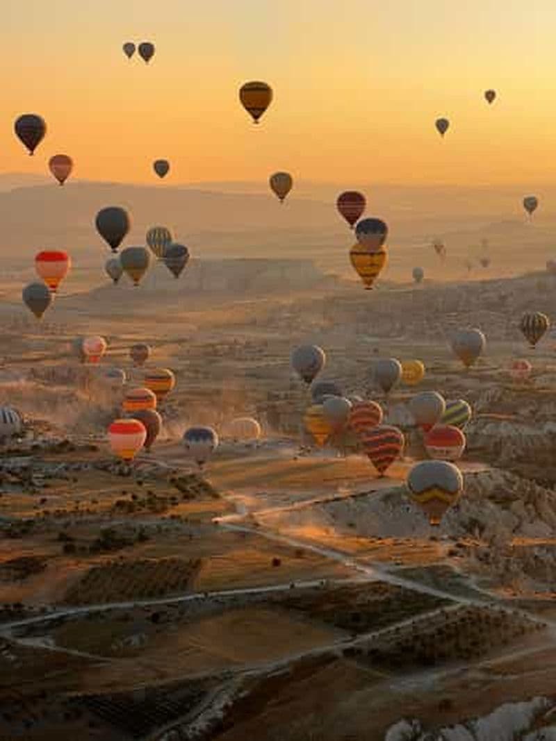 Cappadoce : Vol en montgolfière au lever du soleil à Göreme
