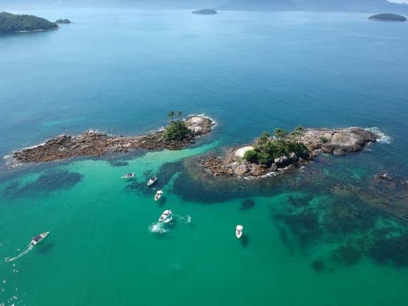 Angra dos Reis : Visite des îles paradisiaques en bateau à moteur
