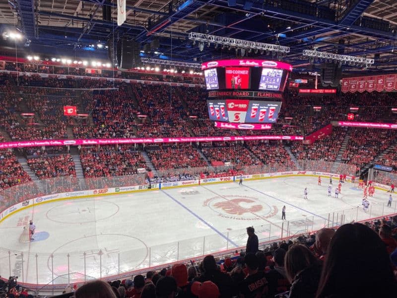 Calgary : Billet pour un match de hockey sur glace des Flames de Calgary