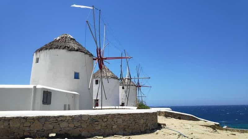 Billet Mykonos : visite à pied avec un local