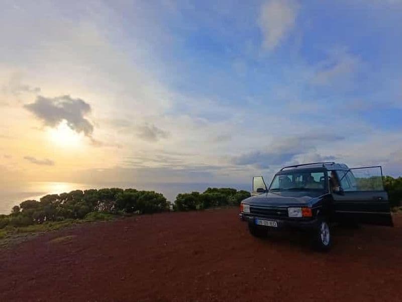 Faial : visite privée de l'île en 4x4 avec un guide de la région