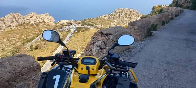 Alcudia : visite touristique en quad avec point de vue et plage