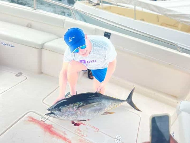Sortie de pêche avec un expert local omanais de la pêche