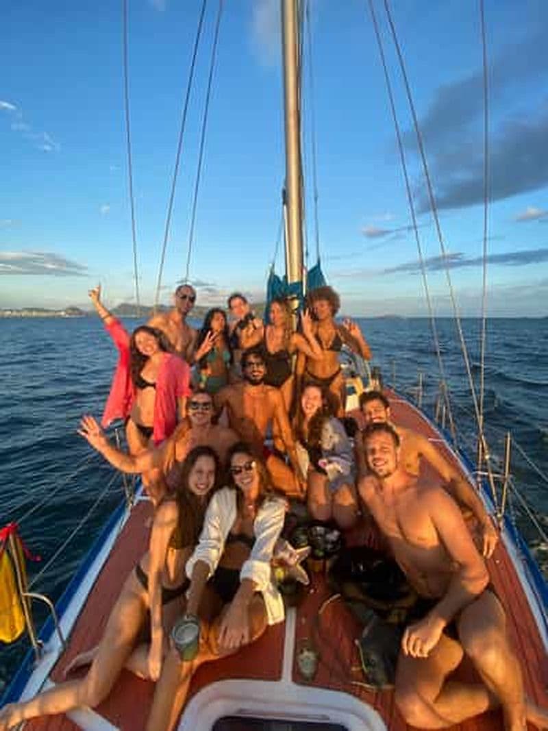 Billet Bateau à voile à Rio de Janeiro, avec open bar et snacks