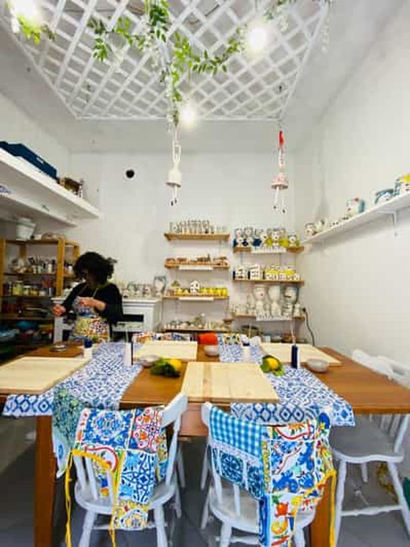 Positano : l'expérience de la classe céramique