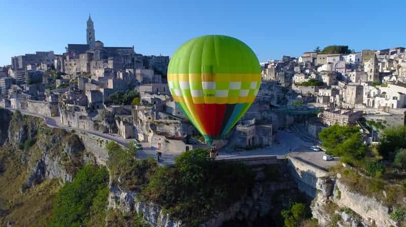 Vol en montgolfière dans le sud de l'Italie : Matera, Sila, Apulia