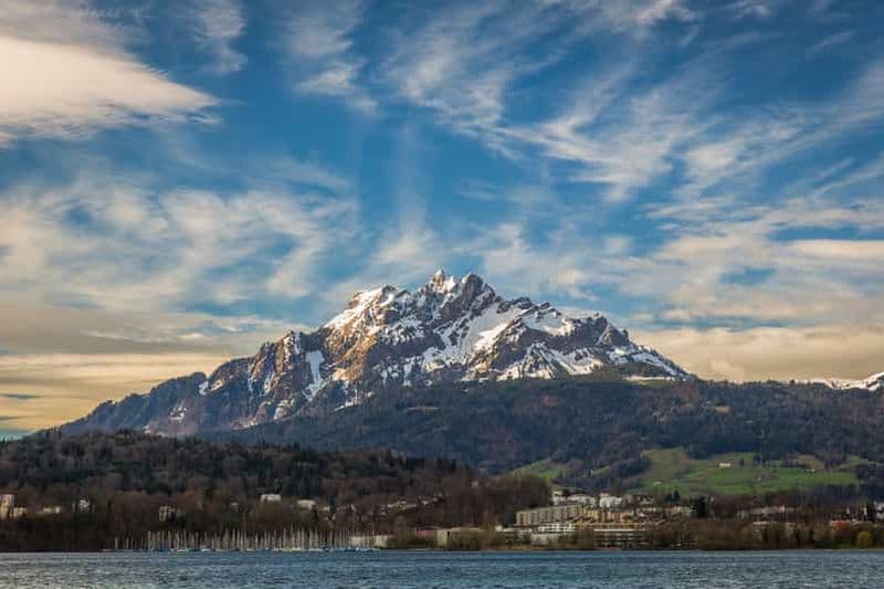 Lucerne : Visite à pied et en bateau avec dégustation de fromages et de vins