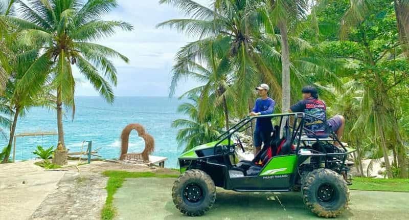 Phuket : Excursion en buggy à Phuket avec visite d'une plage secrète
