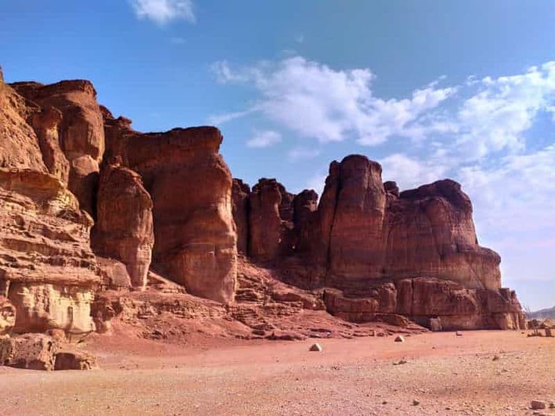 Au départ d'Eilat : Visite guidée en Jeep du parc Timna