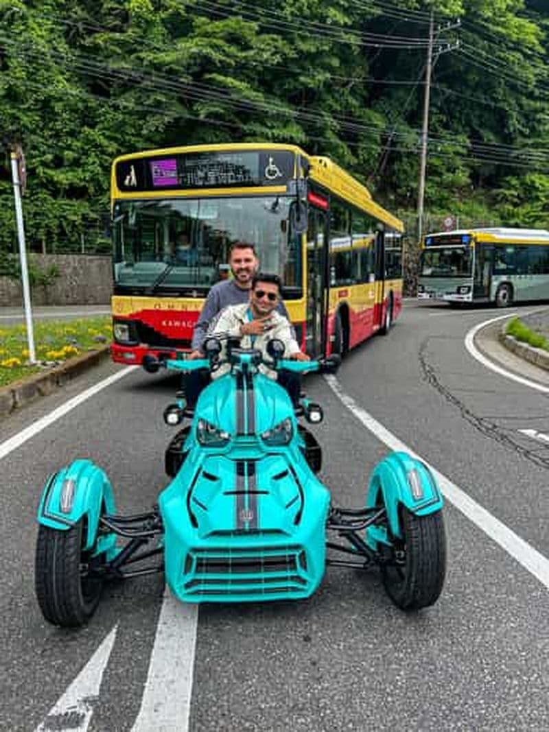 Aventure panoramique en trike autour du mont Fuji depuis le lac Kawaguchi