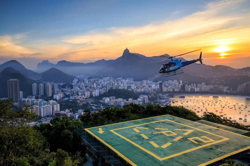 Vol en hélicoptère à Rio de Janeiro