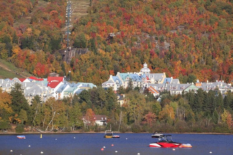 Croisière sur le lac à Mont-Tremblant
