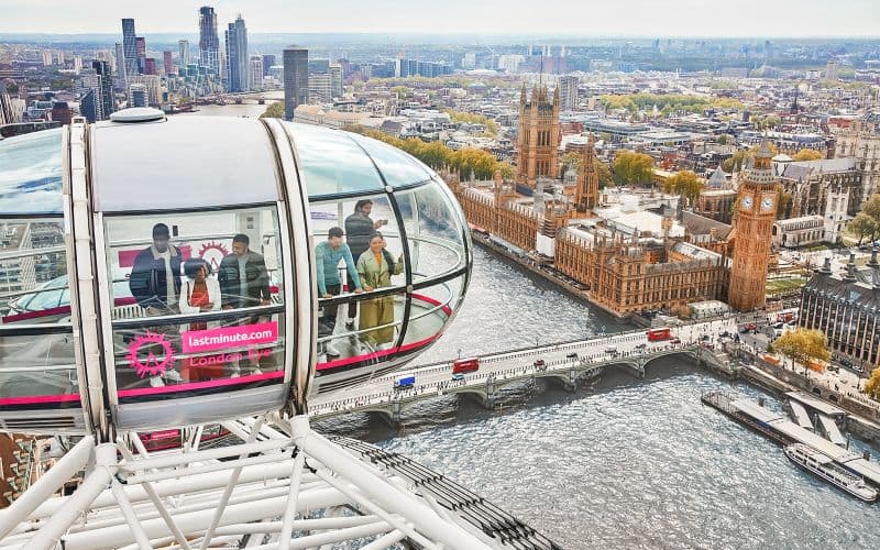 Billets d'entrée au London Eye
