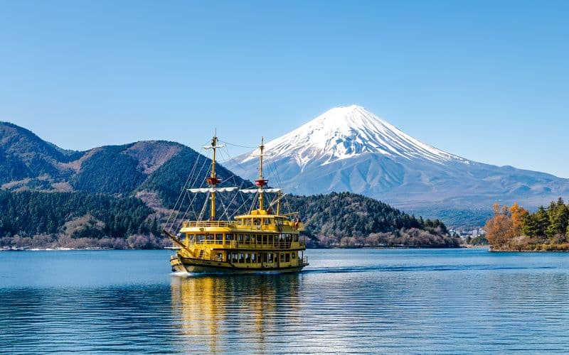 Billet Visite du Mont Fuji avec téléphérique de Hakone, lac Ashi, sanctuaire de Hakone, et plus encore