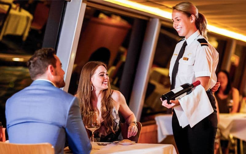 Dîner-croisière de luxe à 6 plats de Gold Penfolds sur le port de Sydney