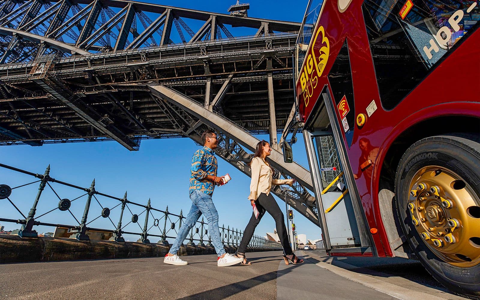 Big Bus : tour en bus Hop-On Hop-Off de Sydney avec option de croisière dans le port
