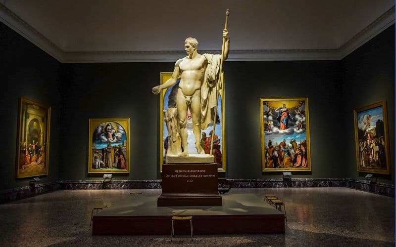 Billets d'entrée à la pinacothèque de Brera