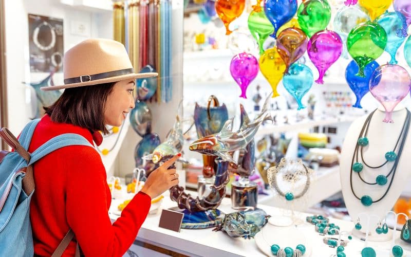 Billets d'entrée au musée du verre de Murano