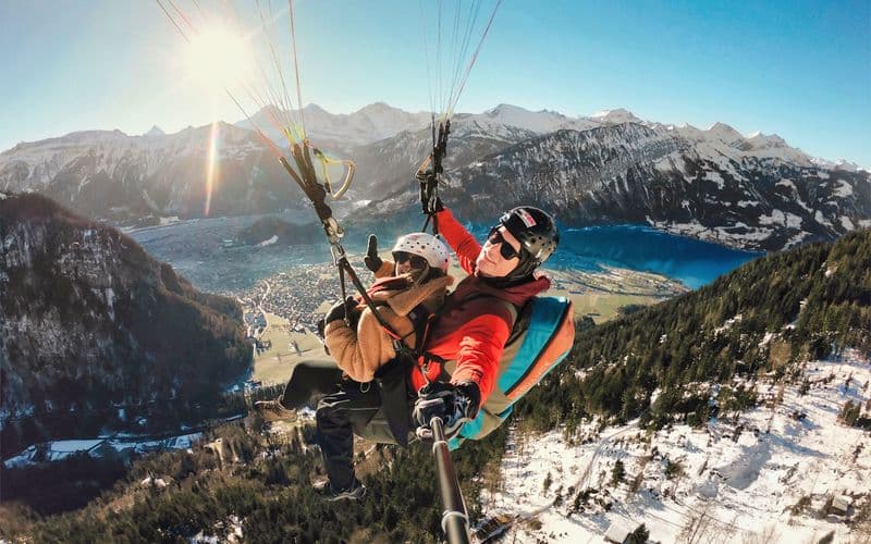 Interlaken : Vol tandem en parapente