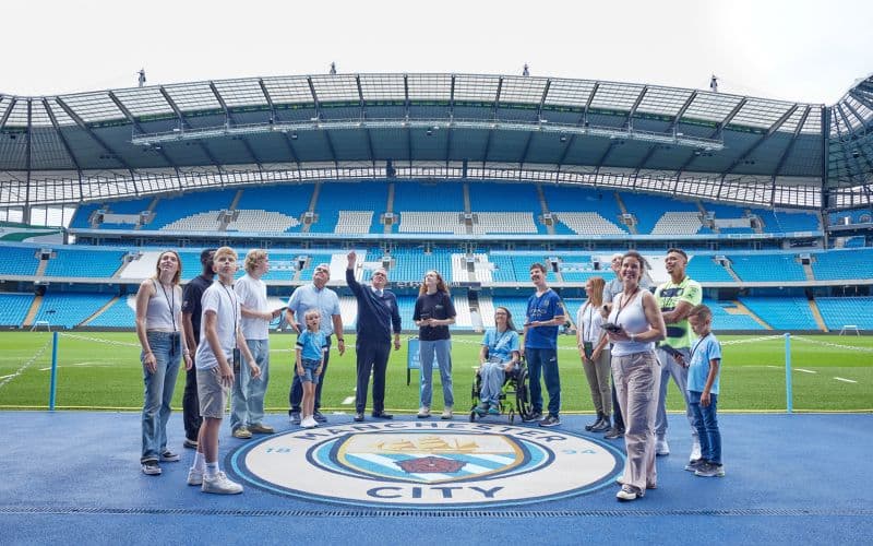 Visite guidée du City of Manchester Stadium