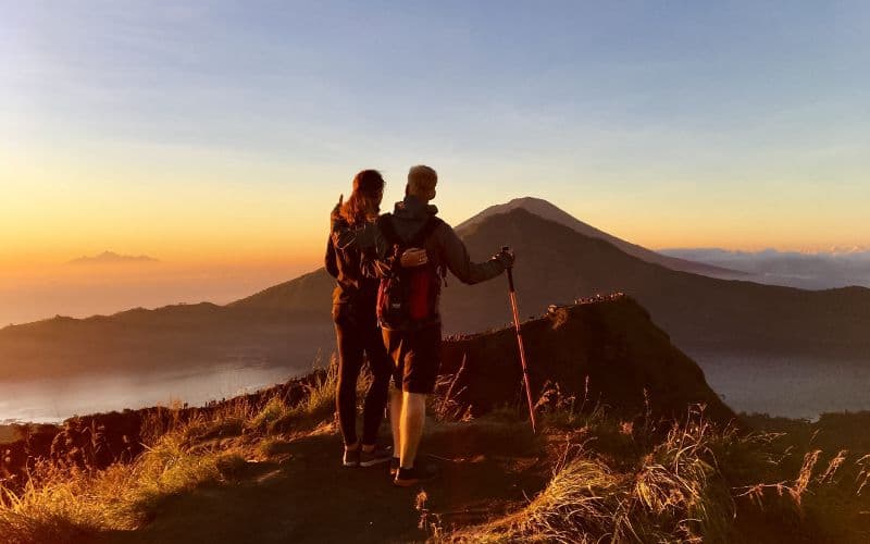 Randonnée au lever du soleil sur le mont Batur avec guide, petit-déjeuner et navettes de/vers l'hôtel