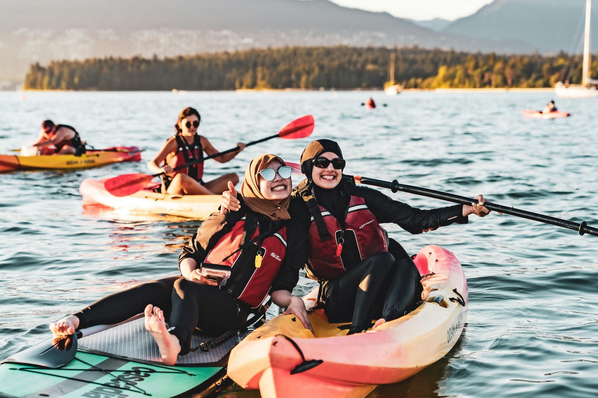 Billet Location de kayak et paddle surf à Vancouver