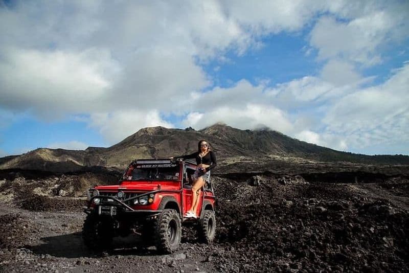 Billet Balade en jeep sur le volcan du mont Batur à Bali