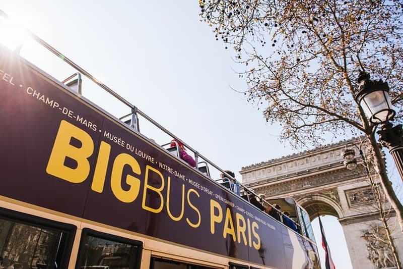 Offre Paris : Billets pour l'Arc de Triomphe, tickets pour le bus touristique et croisière sur la Seine