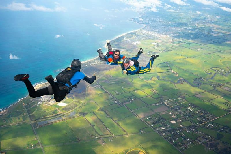 Saut en parachute en tandem à Melbourne
