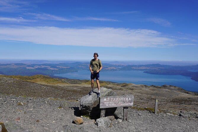 Randonnée sur le volcan Mont Tarawera depuis Rotorua