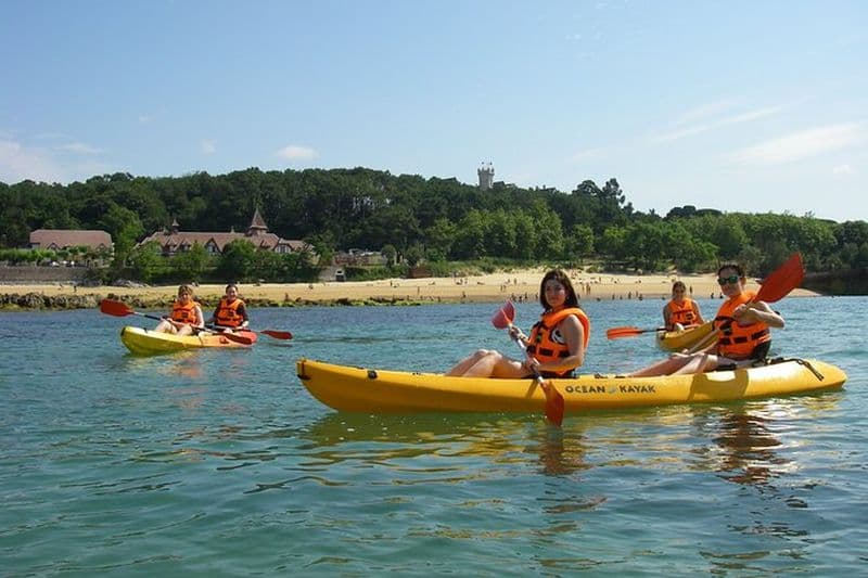 Balade en kayak dans la baie de Santander