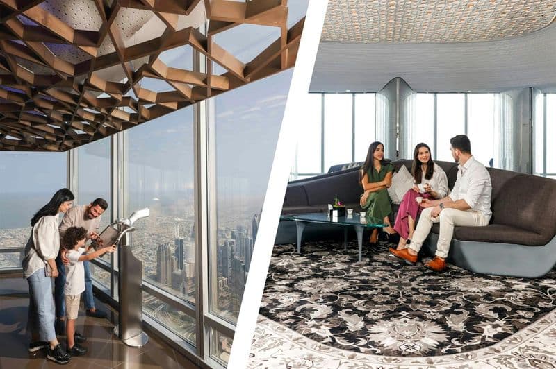 Billets pour le Burj Khalifa (étages 124, 125 et le sommet 148)