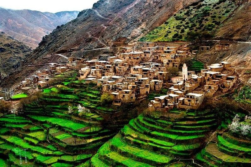 Excursion dans les montagnes de l'Atlas et villages berbères depuis Marrakech