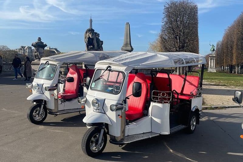 Billet Tour privé en tuk tuk à Paris