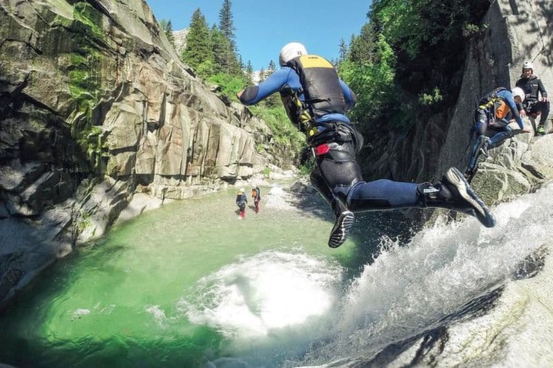 Billet Expérience de canyoning à Interlaken