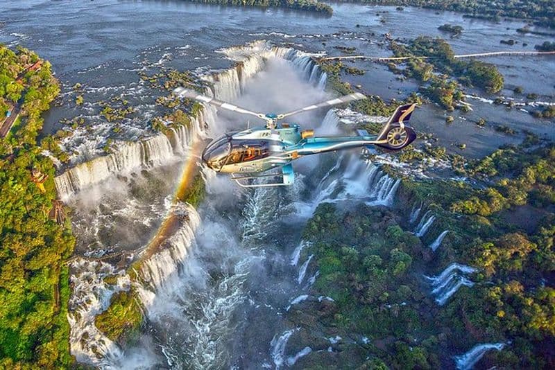 Billet Vol en hélicoptère au-dessus des Chutes d'Iguazú