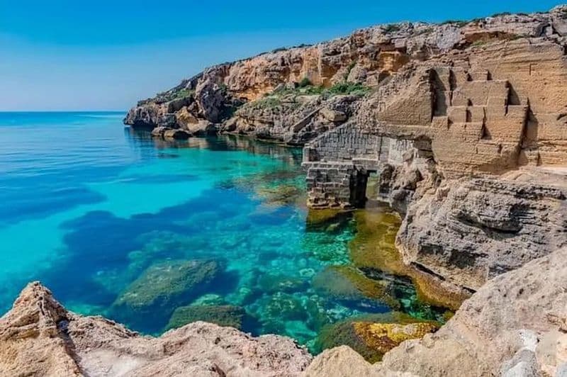 Croisière à Favignana et Levanzo avec déjeuner et snorkeling depuis Trapani