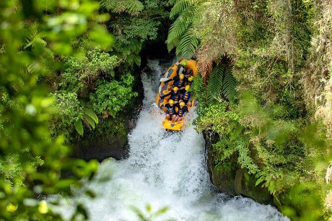 Expérience de rafting sur la rivière Kaituna à Rotorua