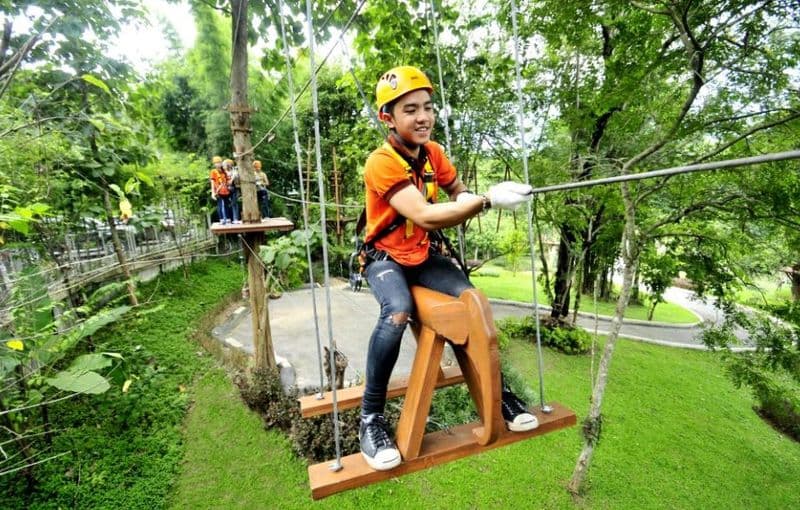 Billet Phoenix Adventure Park : parcours accrobranche L – 45 plateformes