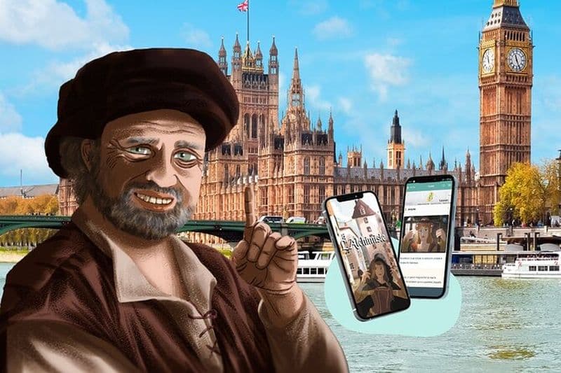 Chasse au trésor à Londres avec l'application : L'Alchimiste
