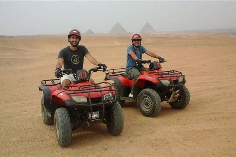 Billet Balade en quad autour des Pyramides de Gizeh