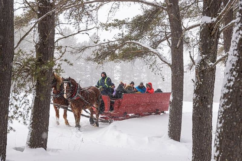 Balade en traîneau à Tremblant