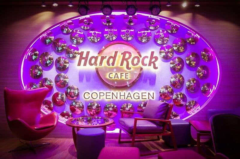 Billet Réservation avec menu pour le Hard Rock Cafe de Copenhague