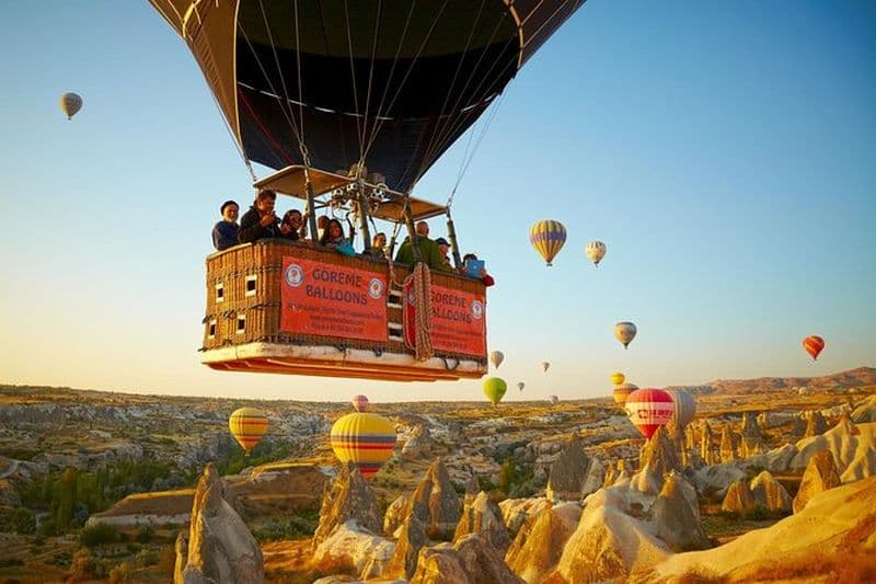 Vol en montgolfière en Cappadoce