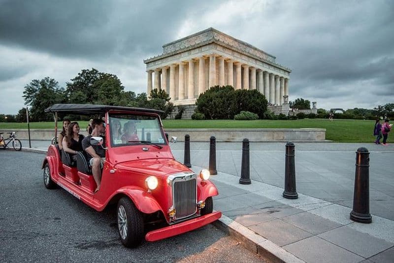Billet Visite nocturne en voiture électrique à Washington DC