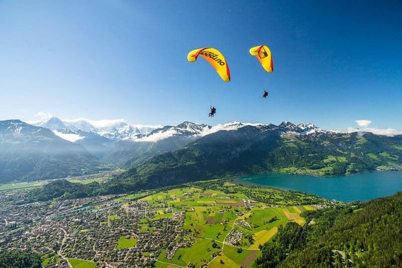 Vol en parapente à Interlaken