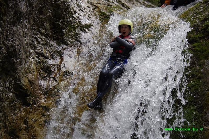 Billet Canyoning dans le canyon Susec à Bovec