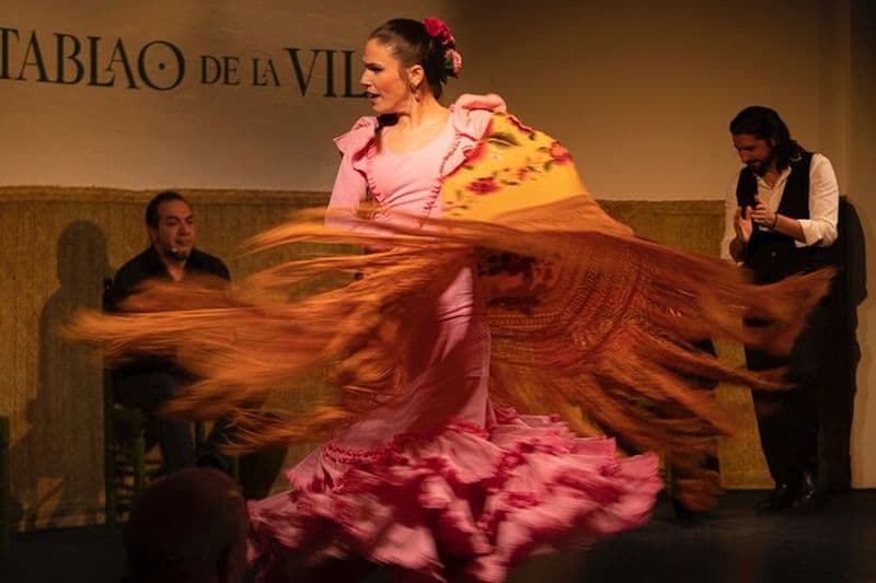 Spectacle de flamenco au Tablao de la Villa à Madrid