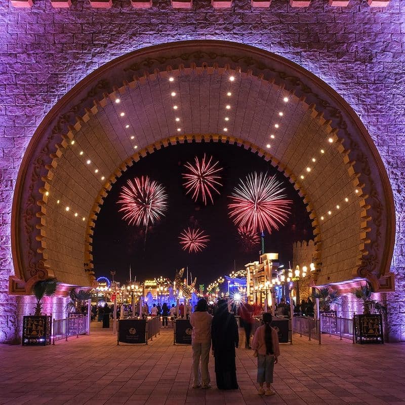 Billets pour le Global Village à Dubaï avec spectacle acrobatique