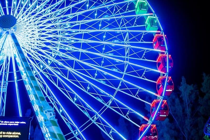 Visite nocturne de Miami avec billets pour la grande roue d'observation Skyviews